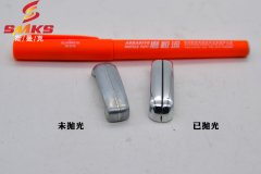 小零件曲面鏡面拋光，磨粒流鏡面拋光效果