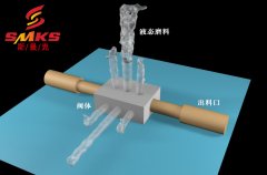 ABS閥體去毛刺，相交孔去毛刺前后對比！